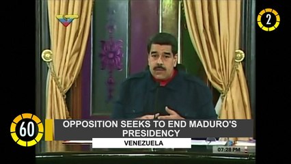 In 60 Seconds: Opposition Seeks to End Maduro's Presidency
