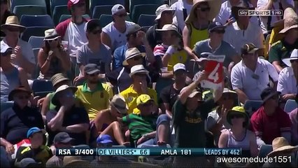 AB de Villiers 169 vs Australia 3rd Test