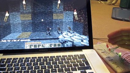 Minecraft with Reality Augmenting