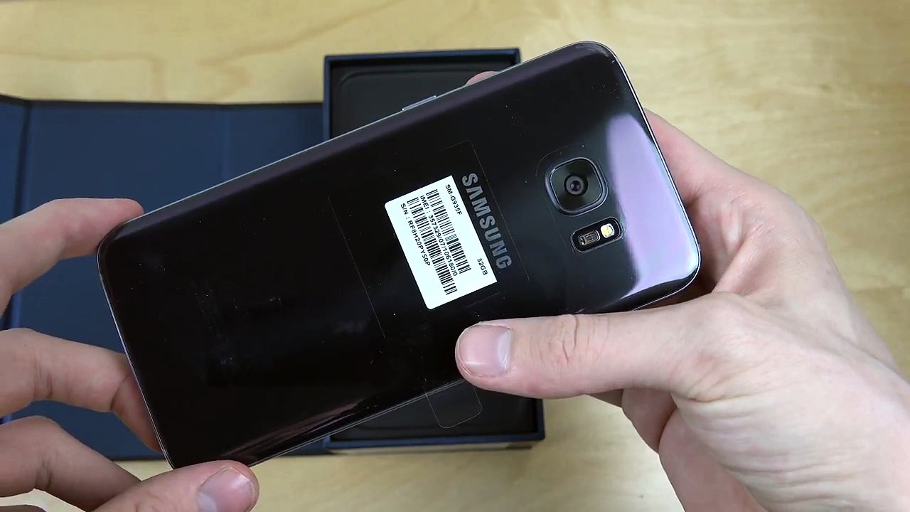 Samsung Galaxy S7 Edge - Unboxing