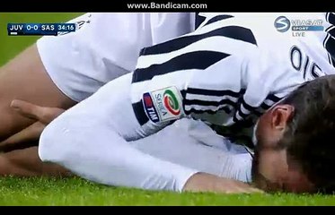 Horror Injury Claudio Marchisio - Juventus 0-0 Sassuolo - 11.03.2016