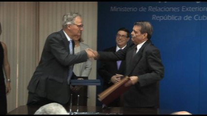 Cuba y UE firman acuerdo de diálogo político y cooperación