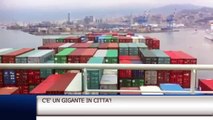 Porto di Genova, attracca per la prima volta una nave da 14mila container