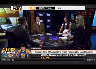 Espn First Take - Chasing The Bulls- Warriors Fal