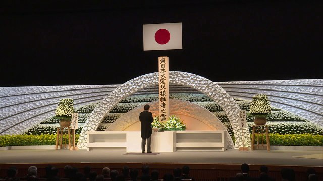 Le Japon commémore la catastrophe naturelle et nucléaire de 2011