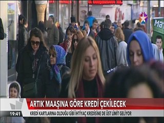 Kredi kartlarından sonra ihtiyaç kredilerine de Maaş sınırlaması getiriliyor