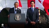 Obama taunts Canadian PM Justin Trudeau on Canada and than what Trudeau  did? watch
