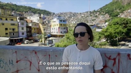 Ellen Page e Jair Bolsonaro