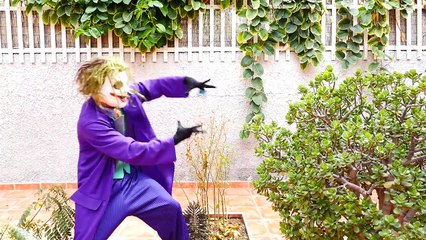 Spiderman & Frozen Elsa Vs Joker & Maleficent - Elsa lose powers - Superhero Fun in Real Life