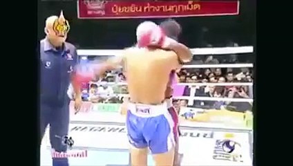 Holy hellbow! Muay Thai KO!!