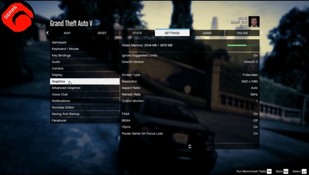 Alienware 13 (i7) + Graphics Amplifier (GTX 970M) Gaming Performance (GTA V)