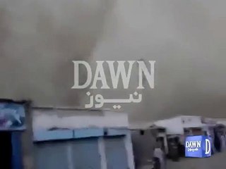 Terrifying video of Tornado striking Jiwani Pakistan