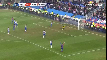 Fraizer Campbell Goal HD - Reading 0-2 Crystal Palace - 11-03-2016 FA Cup