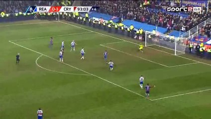 0-2 Fraizer Campbell Goal | Reading v. Crystal Palace - 12.03.2016 HD