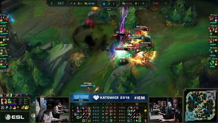 SKT vs FNC Highlights Game 3 IEM 10 Katowice World Championship Finals SK Telecom vs Fnati