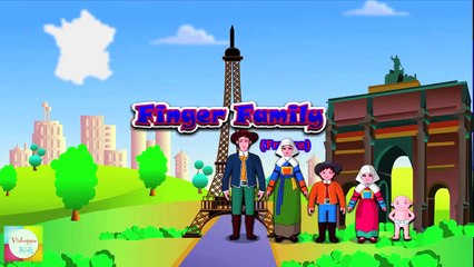 Finger Family - French Family | Nursery Rhymes & Songs For Children