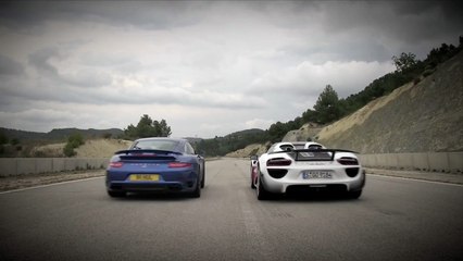 Porsche 911 vs 918 Speed Week 2014: TopGear Magazine