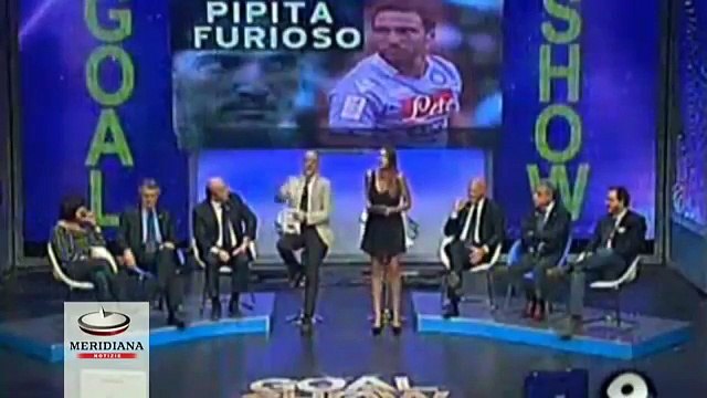 Lite in diretta a Goalshow, il conduttore caccia la collega