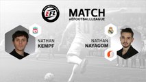 eSport - E-Football League : le résumé du match entre Nathan Kempf et Nathan Nayagom