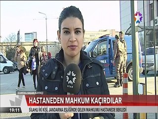 150 yıl hapis cezası alan çete lideri hastaneden böyle kaçırıldı