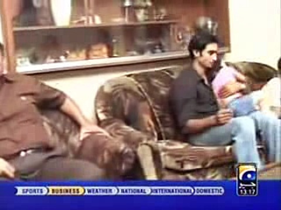 Imran Nazir with his Wife
