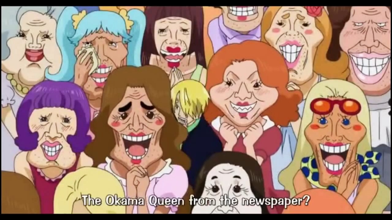 One Piece Funny Moment Sanji Meets Ivankov