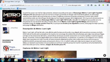 Descargar Metro: Last Light PC Full español gratis