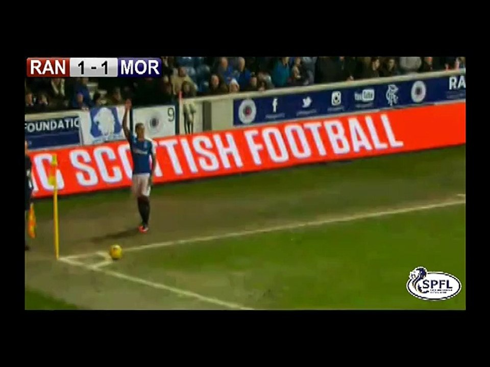 Rangers - Morton 3-1 Highlights Scottish Championship (11-03-2016)