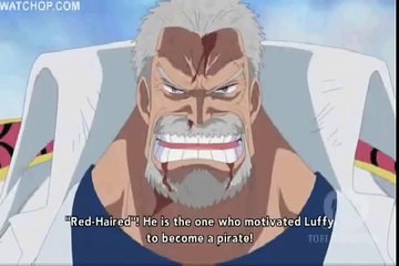 One Piece Shanks arrives to stop the War