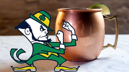 Irish Moscow Mule, Liquid Gold in a Copper Cup