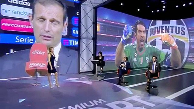 Intervista Allegri Post Partita Juventus-Sassuolo (1-0) 2016