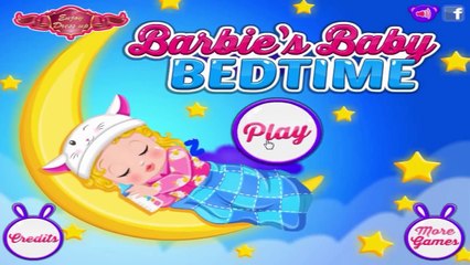 ღ Barbies Baby Bedtime Episode - Baby Game for Kids # Watch Play Disney Games On YT Channel