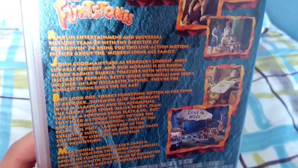 The Flintstones UK Retail VHS Release