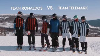 Skiing and football – what can go wrong -