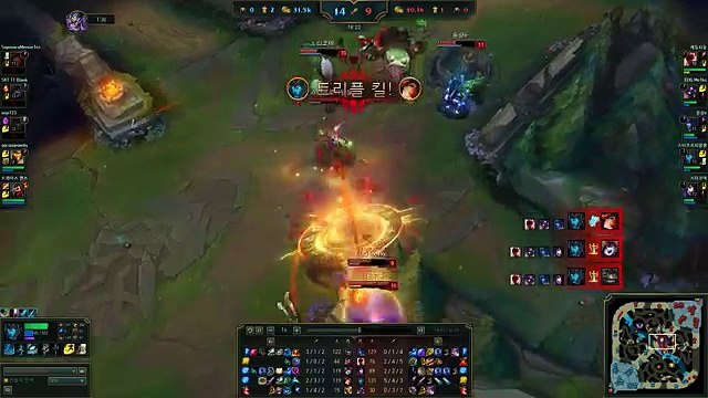 EDG Deft - Kalista vs Graves - KR LOL Challenger 1155LP