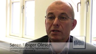 Søren Fibiger Olesen - om CHAIRMAN