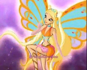 Winx trasformazione Enchantix-Bloom,Stella,Musa e Tecna!