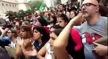 Trabajadores protestan frente al Ministerio de Educación por el Conectar Igualdad
