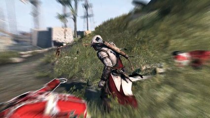 Assassins Creed 3 Jamestown Outfit (Red & White) Stone Tomahawk, Hidden Blade Finsihing M