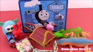 Thomas the Tank Surprise Lunchbox! Surprise Eggs and Toys! Peppa Pig
