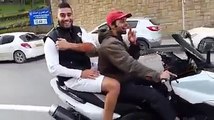 motard avec tmax 530 et z1000 et r1 et r6 .. dans les rues Algérie