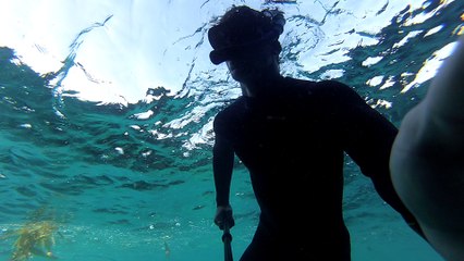 Cave Diving at 3 Arch Bay