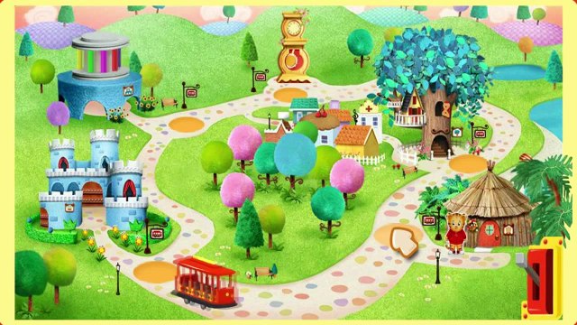 Daniel Tigers Neighborhood Drive Trolley - Daniel Tigers Games