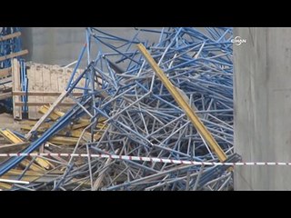 3 işçinin öldüğü viyadük inşaatında sessizlik