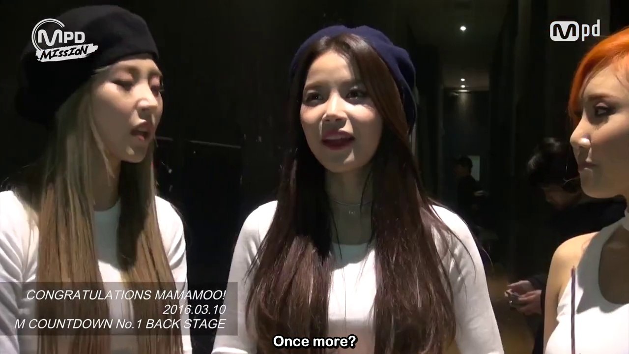 [ENG SUB] 160310 Mamamoo - M! Countdown Backstage