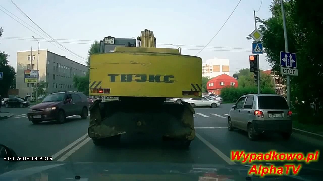 Nie zadzieraj z koparką w Rosji