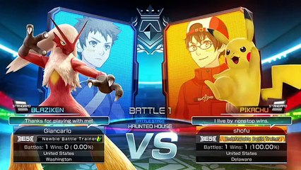 Pokken Tournament Ranked Matches: GCPM11 vs Shofu & SkywardWing (FULL HD)