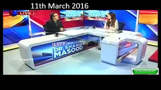 Live With Dr Shahid Masood 11th March 2016