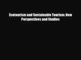 Download ‪Ecotourism and Sustainable Tourism: New Perspectives and Studies Ebook Free