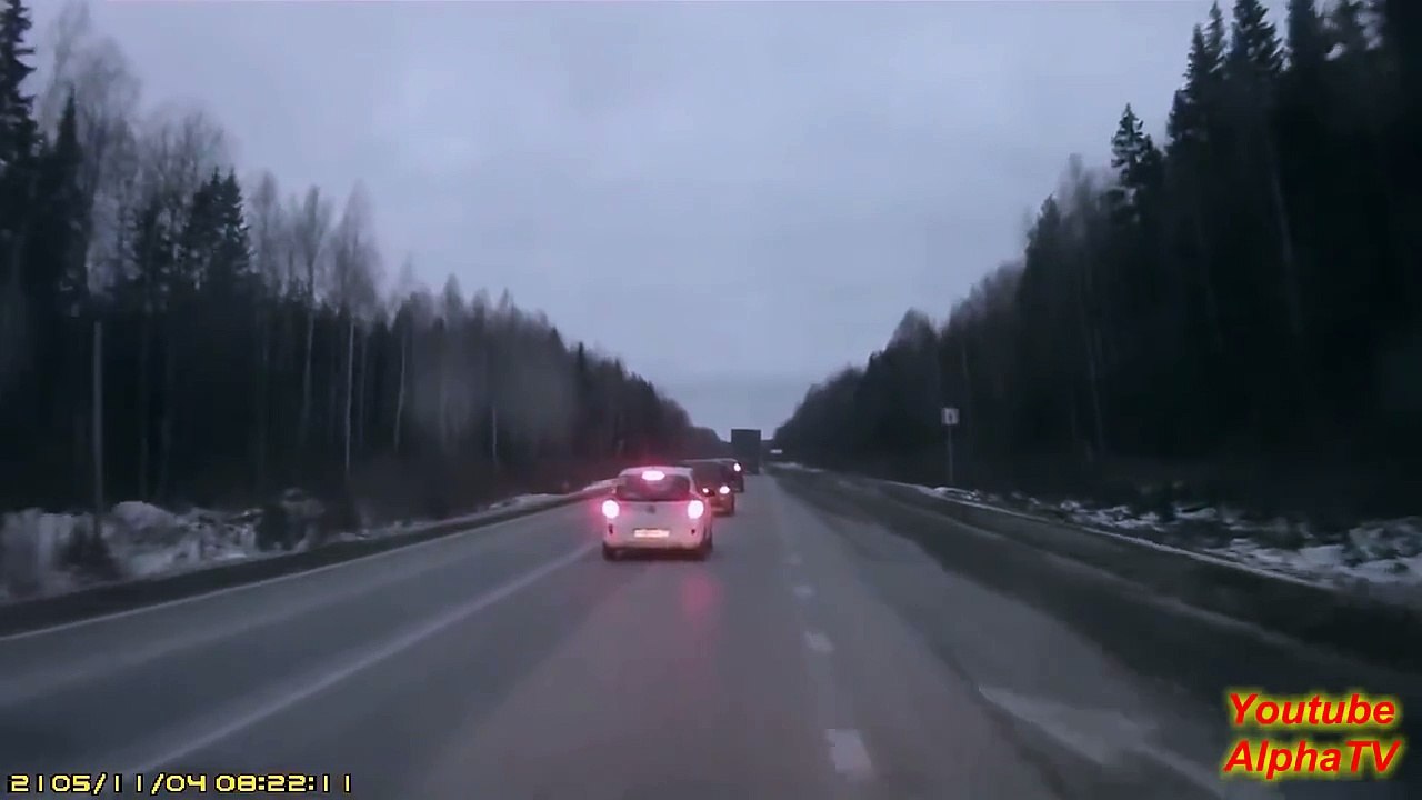 Tak kończy się wyprzedzanie pod górę